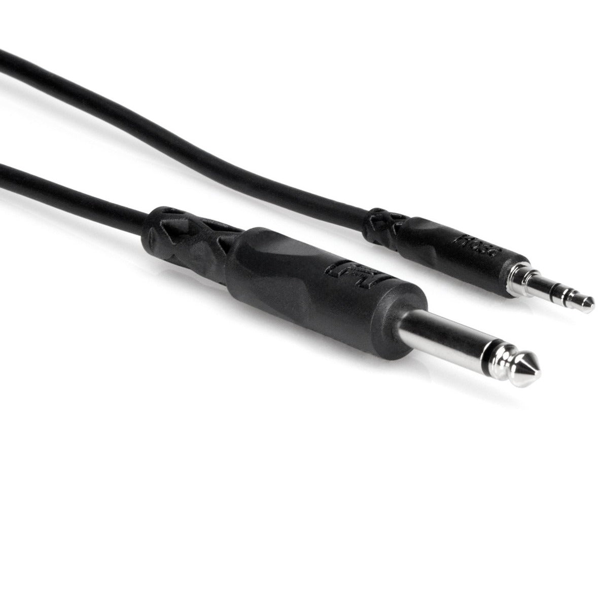 Hosa CMP-105 Mono Interconnect Cable, 1/4 in TS to 3.5mm TRS, 5 ft