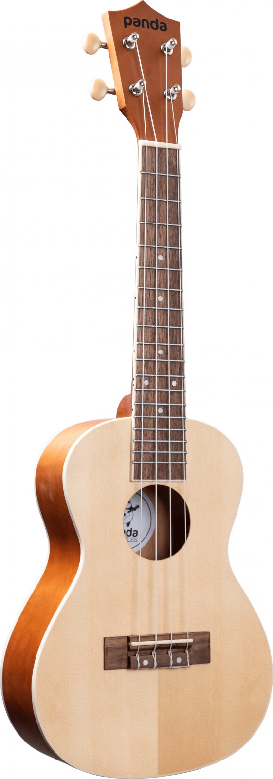Amahi UKC-2 Panda Spruce Top Concert Ukulele