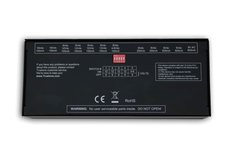 Truetone CS12 Pdlbrd Power Spply