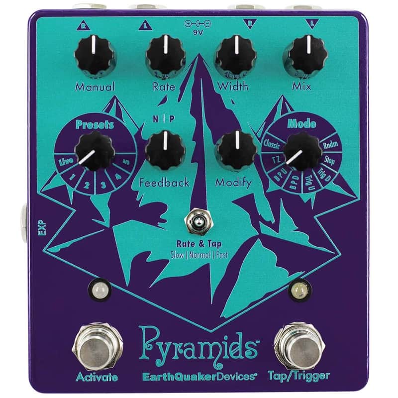 Earthquaker Pyramids Stereo Flanger
