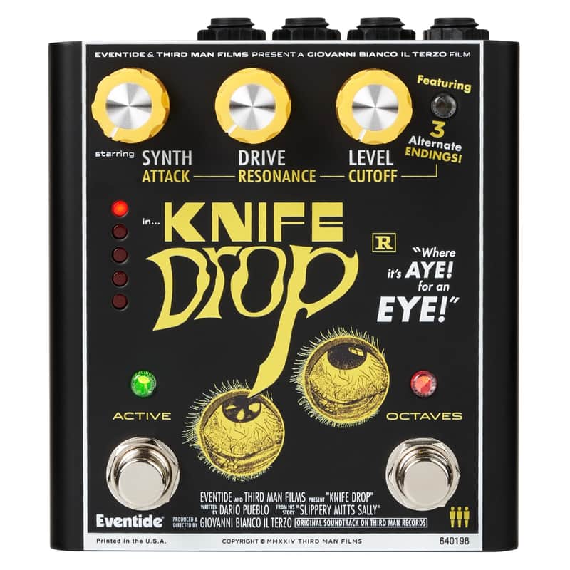 Eventide Knife Drop Sub Octave Fuzz Synth