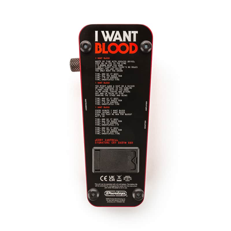 Dunlop JC95IWB Cantrell Blood Wah