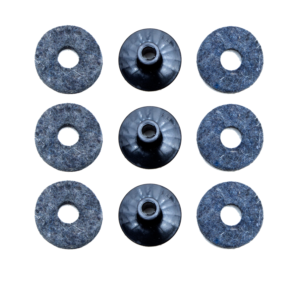 Zildjian Cymbal Felt and Sleeve 3 Pack